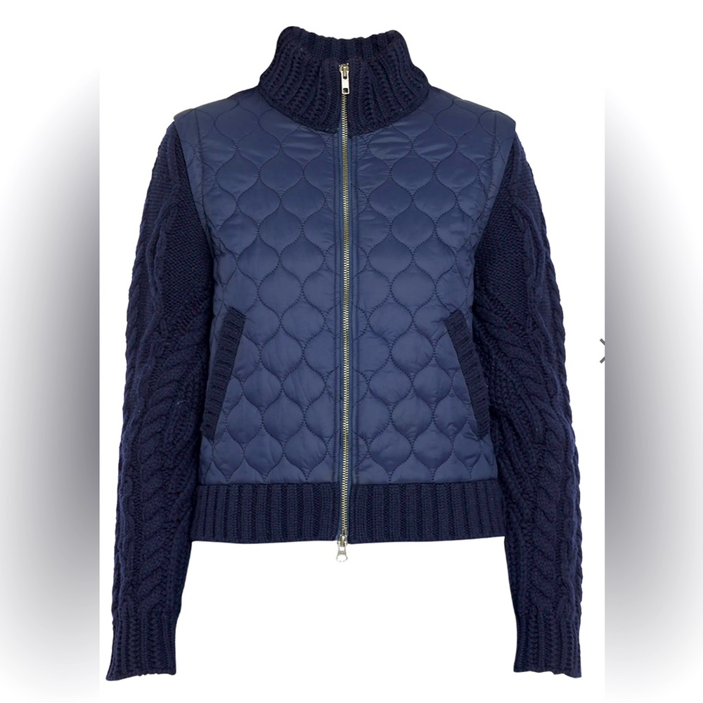 Veronica Beard Patra Mixed-Media Jacket